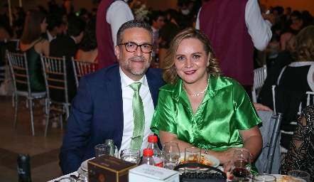  Carlos González y Patricia Salazar.
