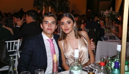  Gonzalo Alcalde y Valentina Salazar.
