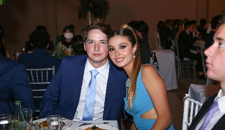  Manuel Toledo y Alexa Heinze.
