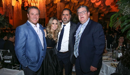  Juan Benavente, María José Pedrero, José María de la Vega y Jacobo Payán.