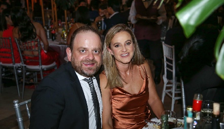  Saad Sarquis y Romina Madrazo.