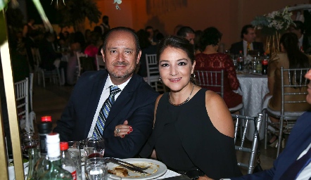  Manuel Toledo y Adriana Calderón.