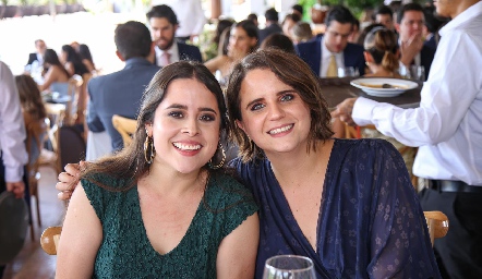  Andrea Martínez y María Autrique .