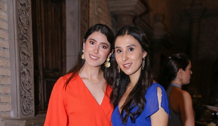  María Paulina Villarreal y Ana Lucía Torres.