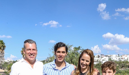  Alfonso Anaya, Andrés Quintero, Montse Fonte y Juan Pablo Anaya.