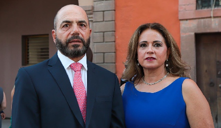 Maru Martínez y José Carlos Mahbub.