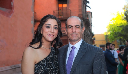  Monica Sánchez y Enrique Chevaile.