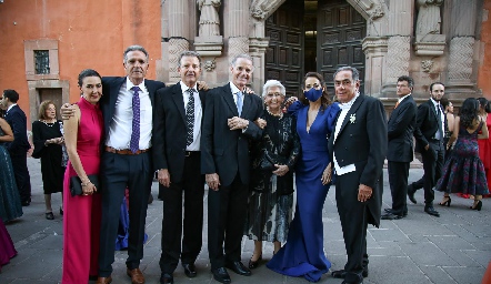  Maricarmen Arenas, Oscar, Jaime y Carlos Hernández, Picos de Hernández, Silvia y Gerardo Chevaile.