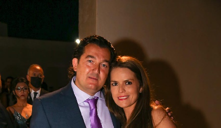  Mauricio Lozano y Ana Alvarado.