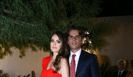  Ximena Navarrete y Juan Carlos Valladares.