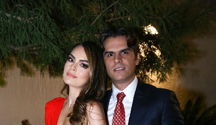  Ximena Navarrete y Juan Carlos Valladares.