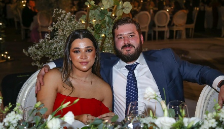  Daniela Linares y David Treviño.