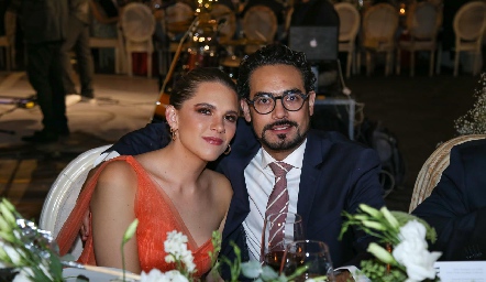  Ana Sofía Solana y Victorio Ortiz.