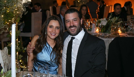  Sofía Saucedo y Adrián González.