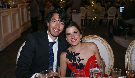  Miguel Reyes y Ariana Ochoa.