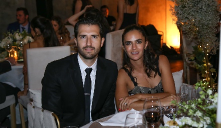 Jaime Hernández y Mariana Vivanco.