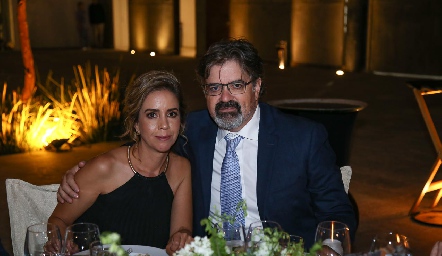 Georgina Benavente y Jorge Lozano.
