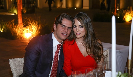  Juan Carlos Valladares y Ximena Navarrete.
