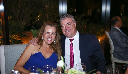  Patricia del Bosque y Roberto Lozano.