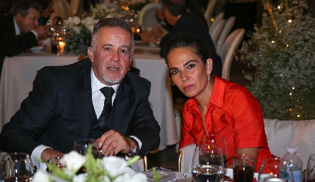  Pedro Valdés y Malena Villasuso.