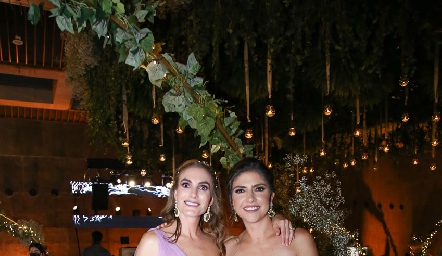  Karla Huber y Nuria Hernández.