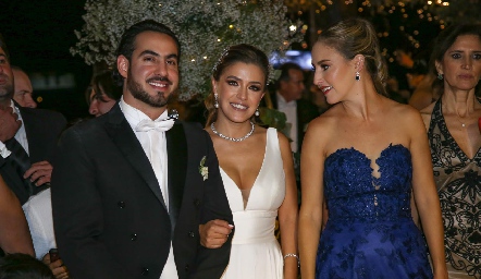  Gerardo Chevaile, María José y Paula Hernández.