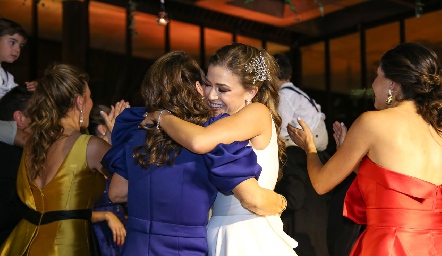  María José con su suegra.