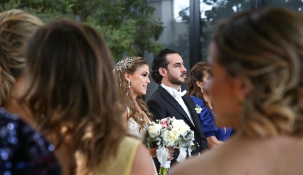  Los novios.
