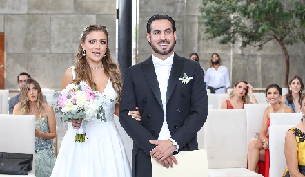  María José Hernández y Gerardo Chevaile.