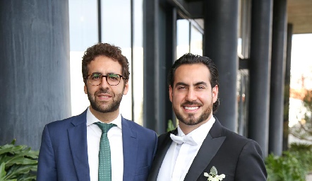  Elías Barhum y Gerardo Chevaile.