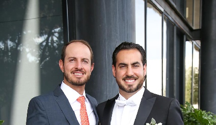  Octavio Aguillón y Gerardo Chevaile.