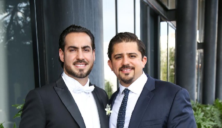  Gerardo Chevaile y Manuel Mora.