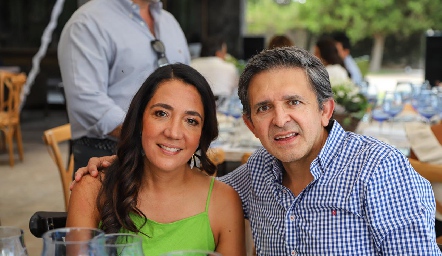  Malena Sánchez y Alan Espinoza.