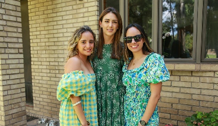  Isabella Torres, Catalina Abud y Andrea Rodríguez.