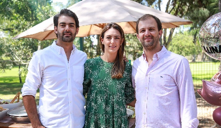  Roberto Abud, Catalina Abud y Alejandro Abud.
