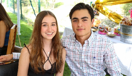  Isabel Burberg y Patricio Faríias.