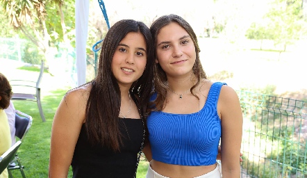  María Navarro y Luciana Urías.