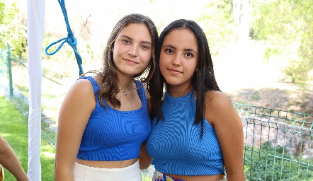  Luciana Urías y Fátima Ruiz.
