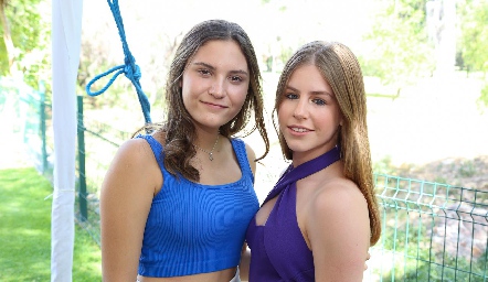  Luciana Urías y Alejandra Suárez.