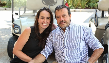  Ximena Burberg y Juan Carlos de la Rosa.