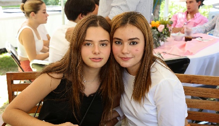  Ana Paula Castanedo y Ana Sofía Gutiérrez.