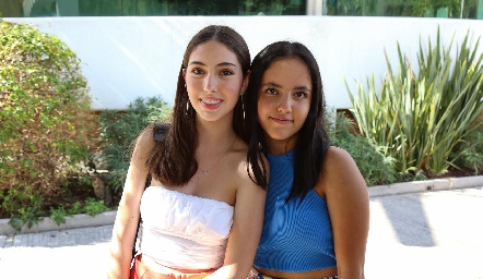  Victoria Navarro y Fátima Ruiz.