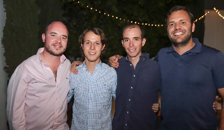 Alejandro Delgado, Jorge Del Valle, Germán de Luna y Rodrigo Espinosa.