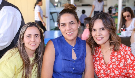  Bibi Perea, Pilar Allende y Ale Díaz de León.