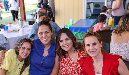  Bibi Perea, Pilar Allende, Ale Díaz de León y Michel Baeza.