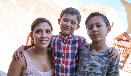  Marian Gómez, José Mario Garza y Diego Vázquez.