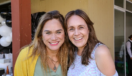  Danaé Enríquez y Eli Rentería.