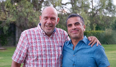  Toño del Peral y Miguel Molina.