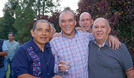  Toño Bear, Johan Werge y Ramón.