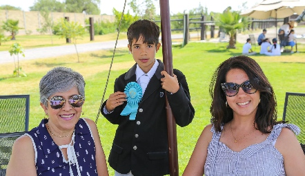  Ángela Medellín, Tomas Vázquez y Mabel Moreno.